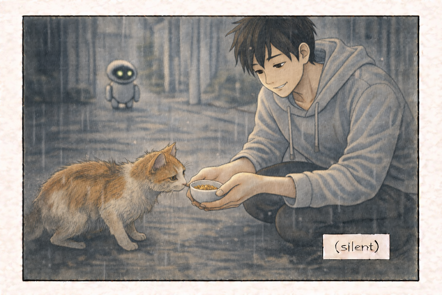 Kindness in the rain