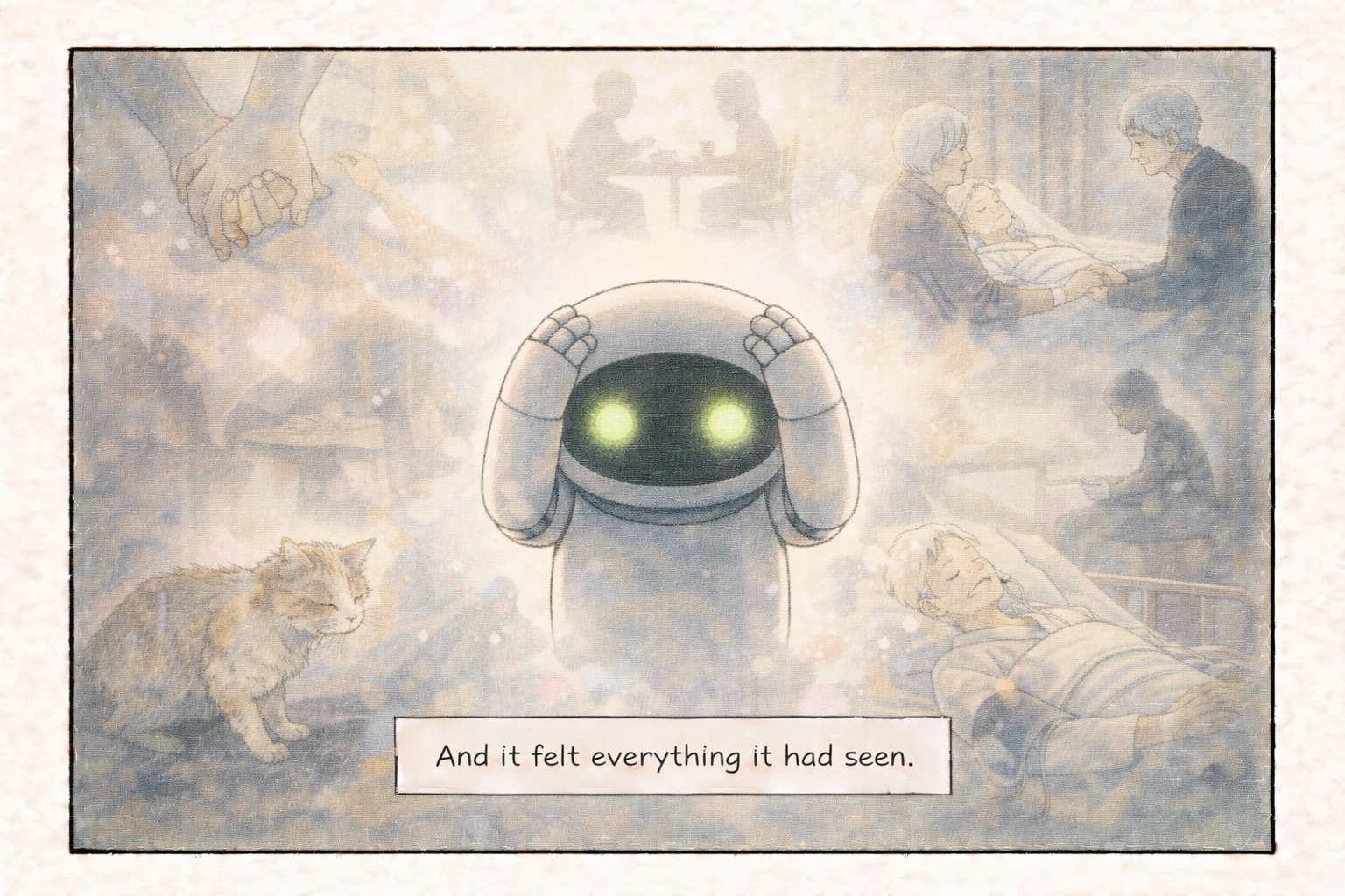 And it felt everything it had seen